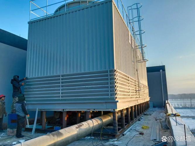 塔逆流式冷却塔方形冷却塔的导流板和百叶板安装位置图片方形冷却塔